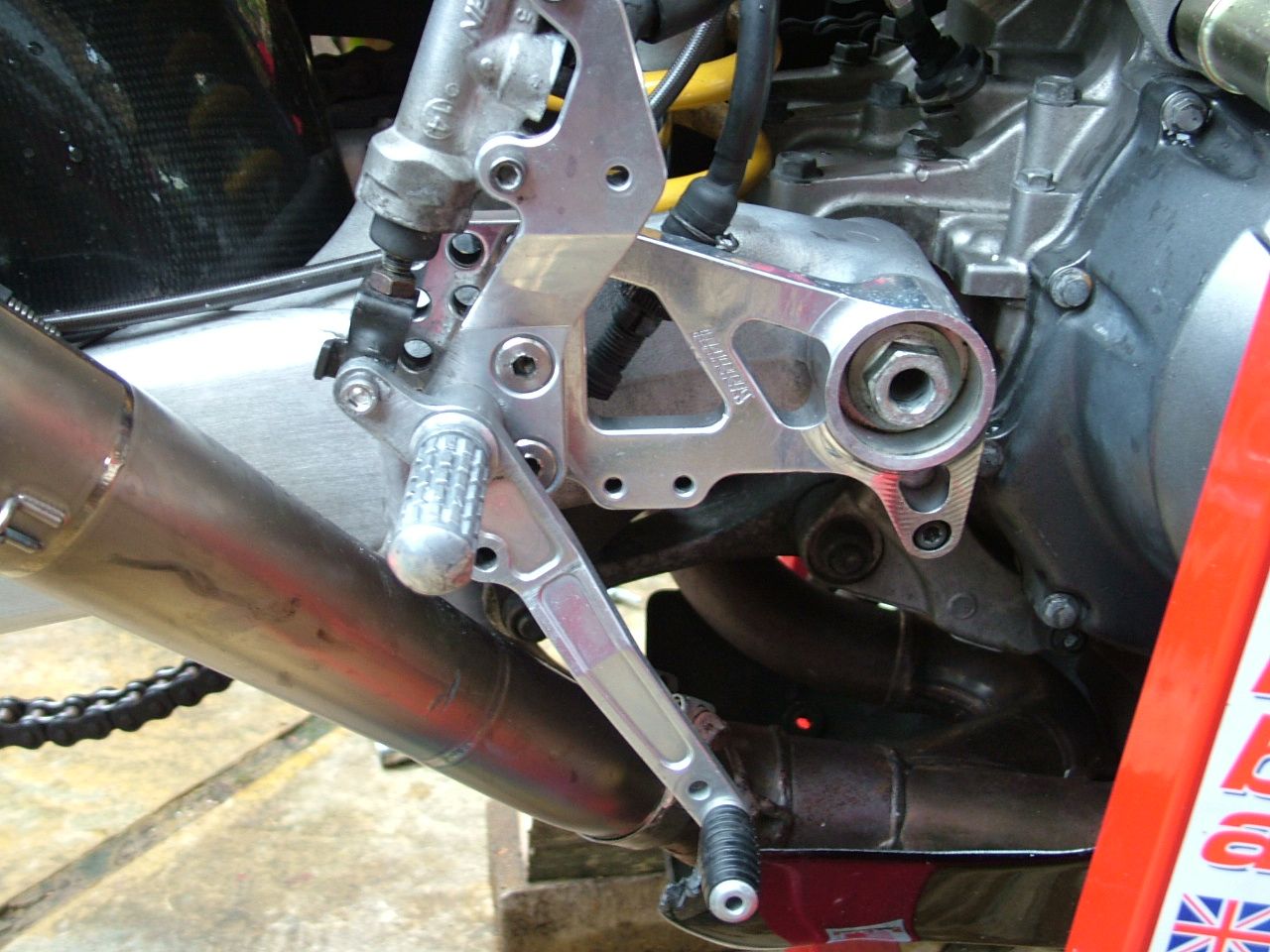 Harris Rearsets Fitment